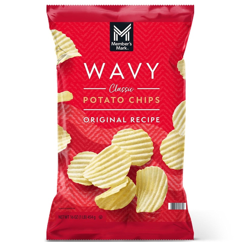 Member’s Mark Wavy Potato Chips, 16 oz.