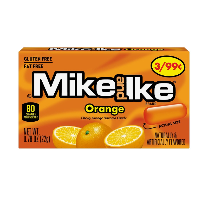 MIKE AND IKE ORANGE