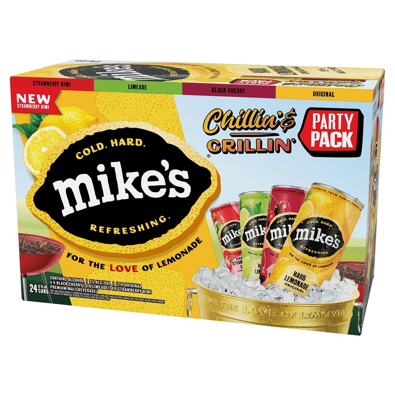 Mike’s Hard Lemonade Variety Pack, 12 fl. oz. can, 24 pk.
