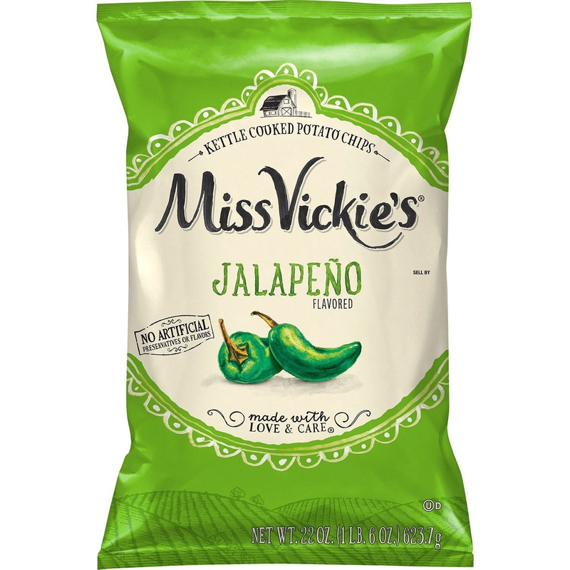 Miss Vickie’s Jalapeno Kettle Cooked Potato Chips, 22 oz.