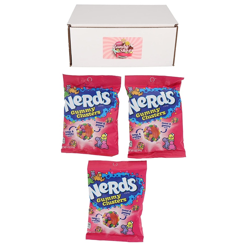 Nerds Gummy Clusters Candy 5oz (Pack of 3)