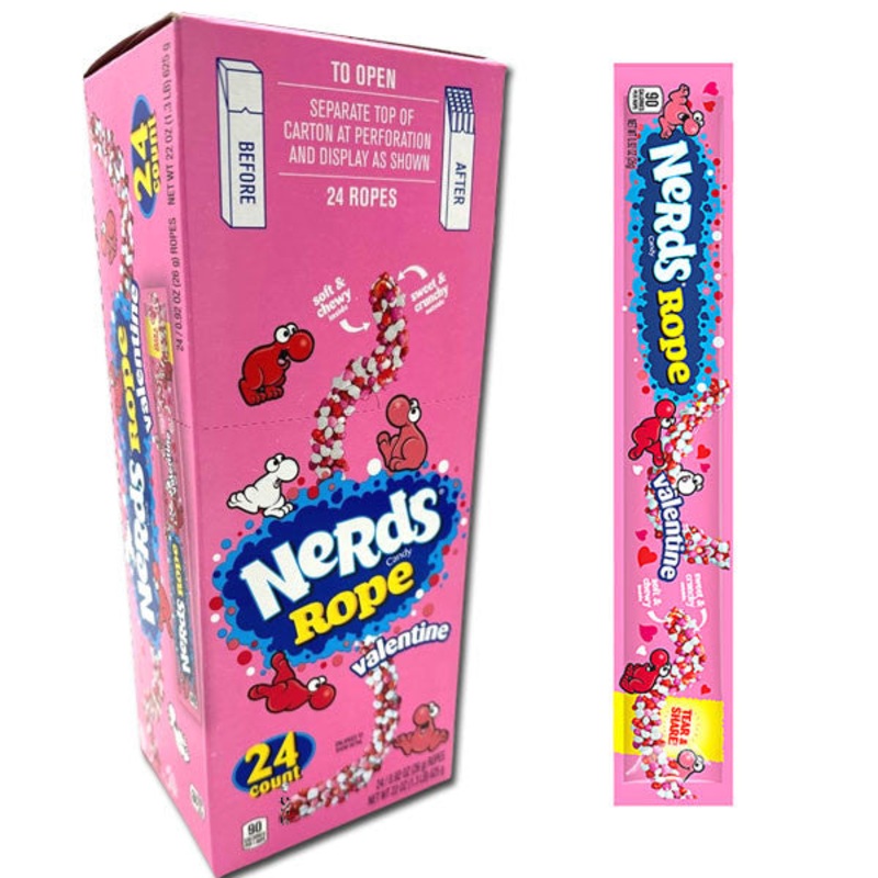 Nerds Ropes Valentine’s Day 24 Count