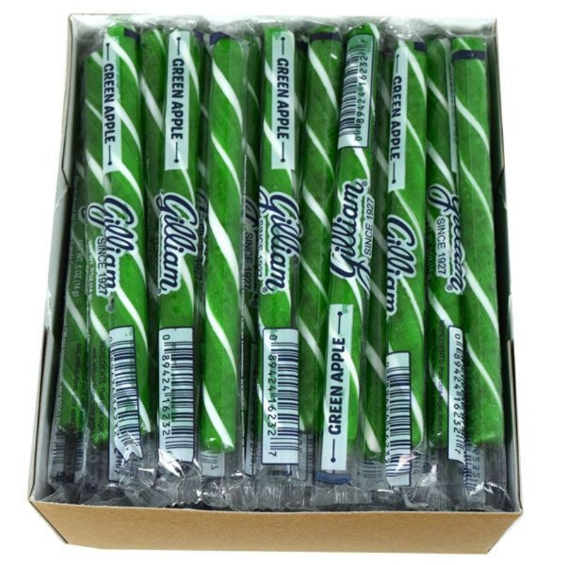 Old Fashion Candy Sticks Green Apple 80 Count – Gilliam