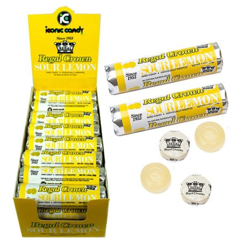 Regal Crown Sour Lemon Rolls 24 Count