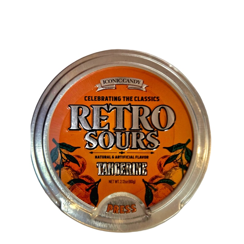 Retro Sours Tangerine Tin