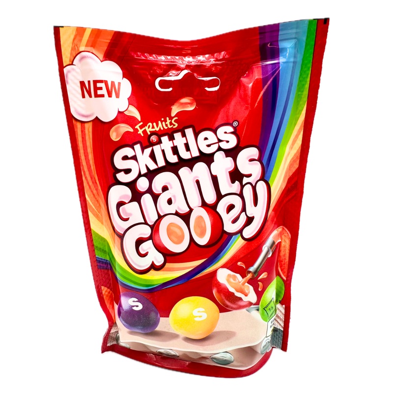 Skittles Giants Gooey Sweets (UK Version) – 125g
