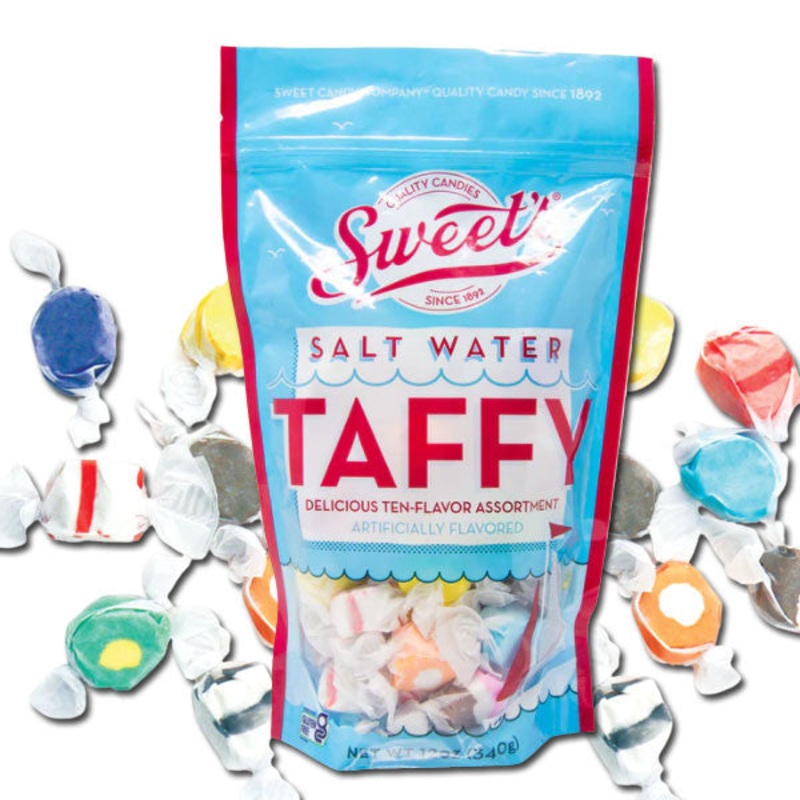 Sweet’s Assorted Salt Water Taffy 12oz Bag