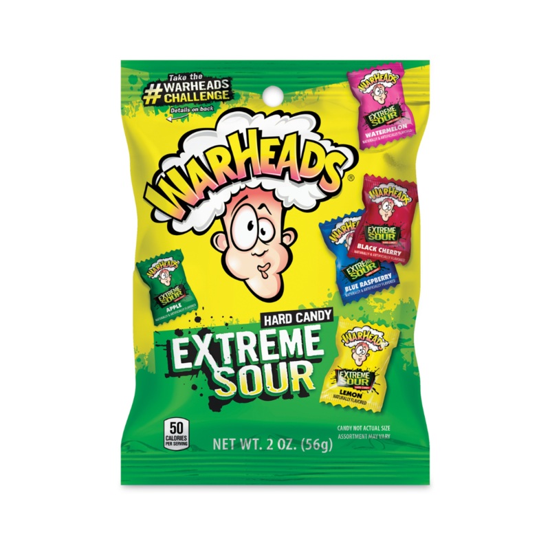 Warheads Extreme Sour Hard Candy – 2oz