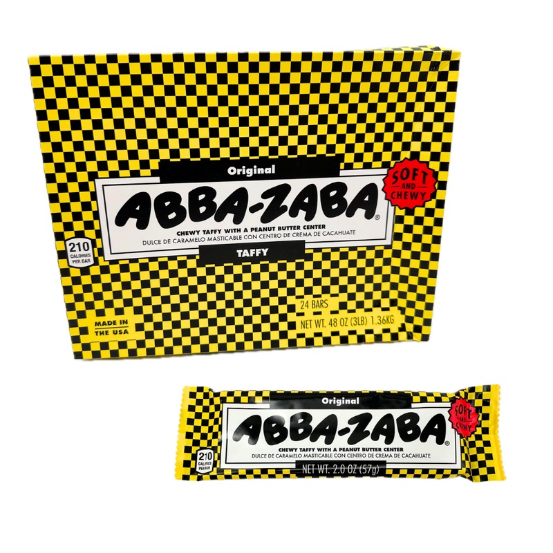 Abba Zaba Candy Bar – 2oz / 24ct