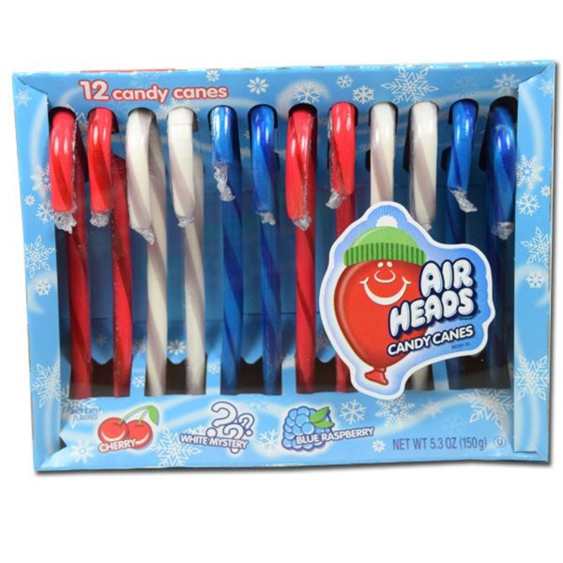 AirHeads Candy Canes – 12ct