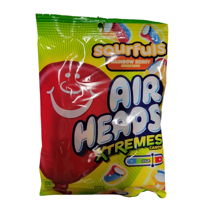Airheads Xtremes Sourfuls Rainbow Berry Bites Bag