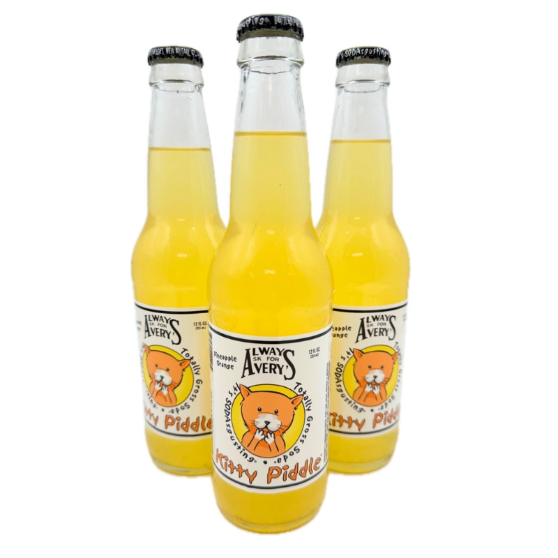 Avery’s Kitty Piddle Soda – 12oz / 24ct