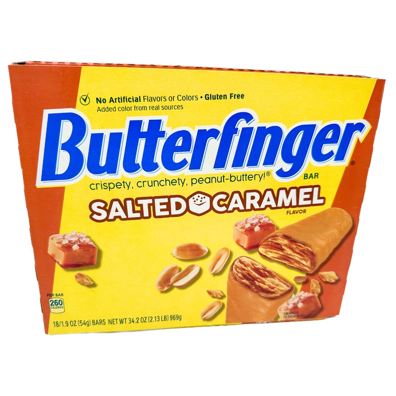 Butterfinger Salted Caramel – 1.9oz / 18ct
