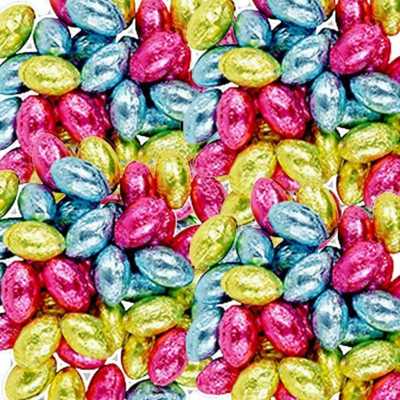 Chocolate Eggs Foil Wrapped – 30lb