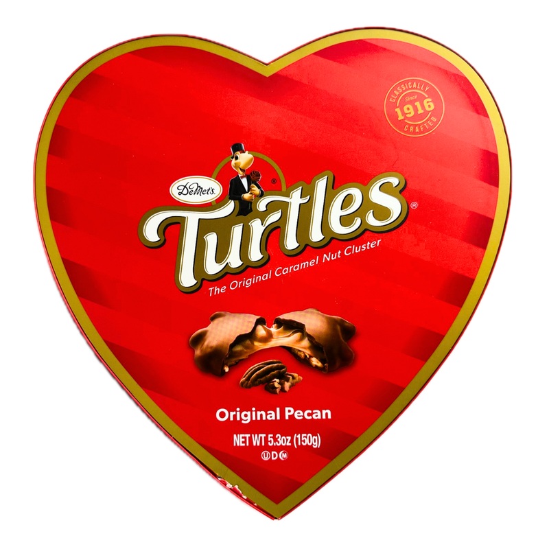 DeMet’s Original Pecan Turtles Valentine’s Day Box – 5.3oz