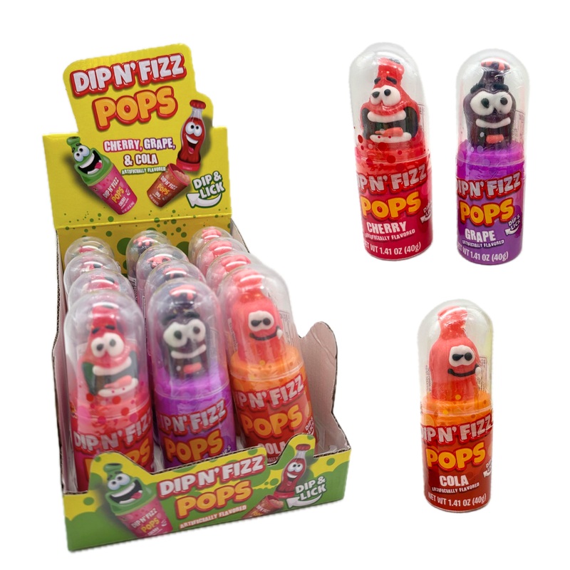 Dip N’ Fizz Pops – 1.41oz / 12ct