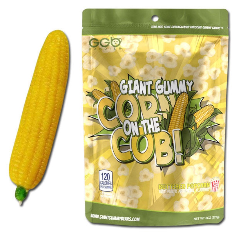 Giant Gummy Corn On The Cob