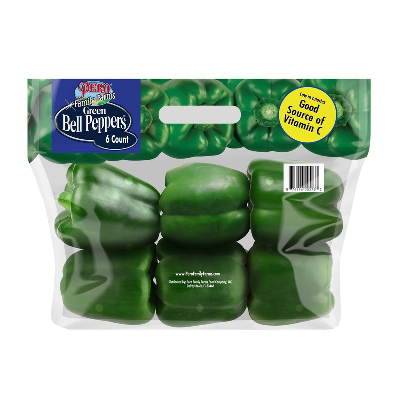 Green Bell Peppers, 6 ct.