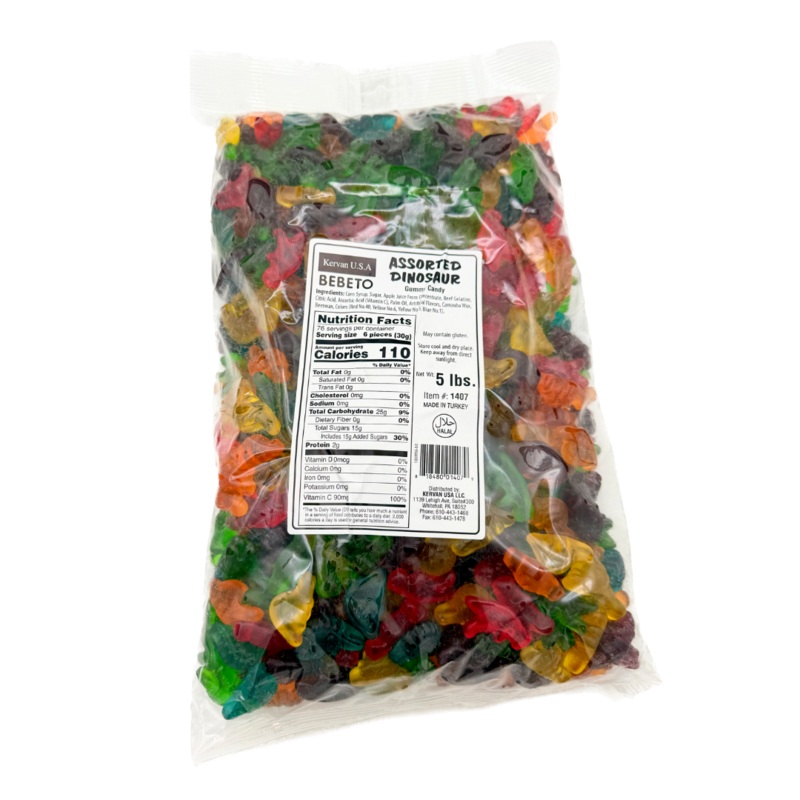Gummy Dinosaurs – 5lb