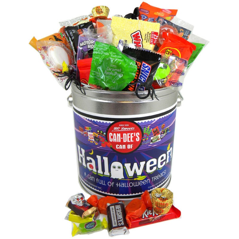 Halloween Candy Filled Gift Tin