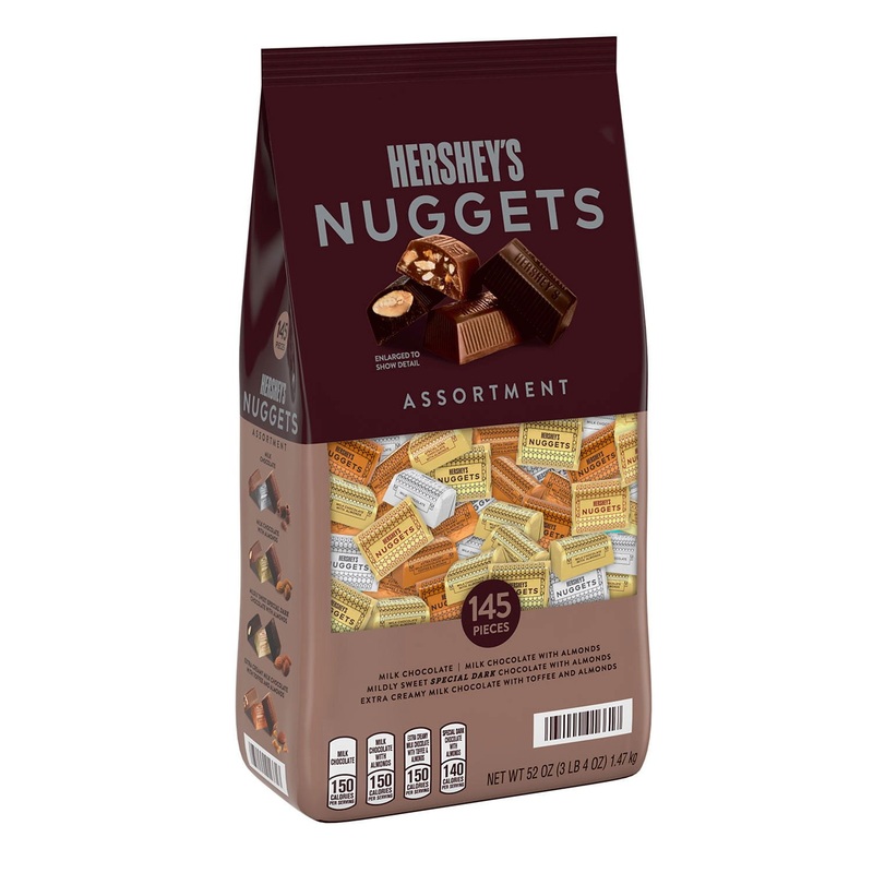 HERSHEY’S NUGGETS Assorted Chocolate Candy, 145 pcs.