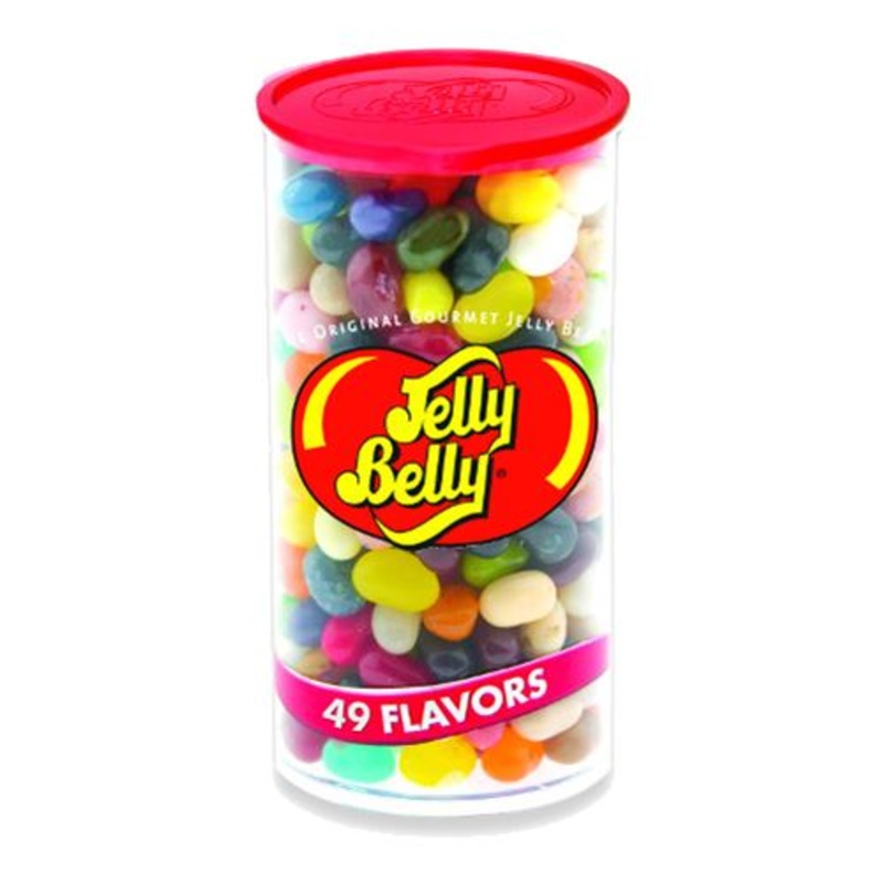 Jelly Belly 49 Flavors Jelly Beans – 12-oz. Clear Can