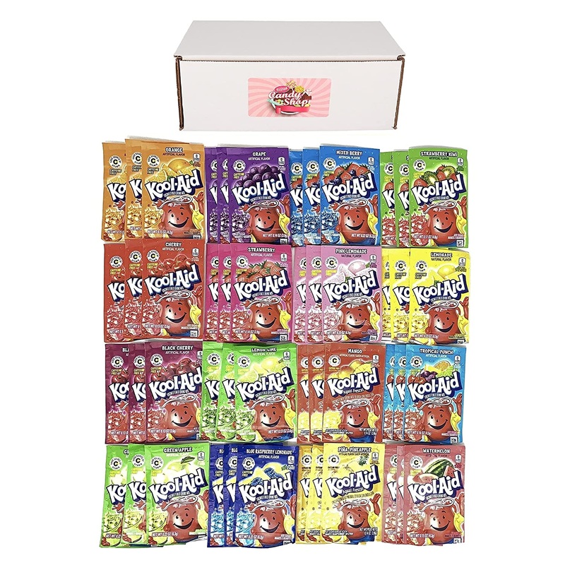 Kool-Aid Drink Mix Packets Variety Pack of 16 Flavors
