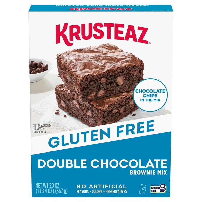 Krusteaz Gluten Free Double Chocolate Brownie Mix, 20 oz.