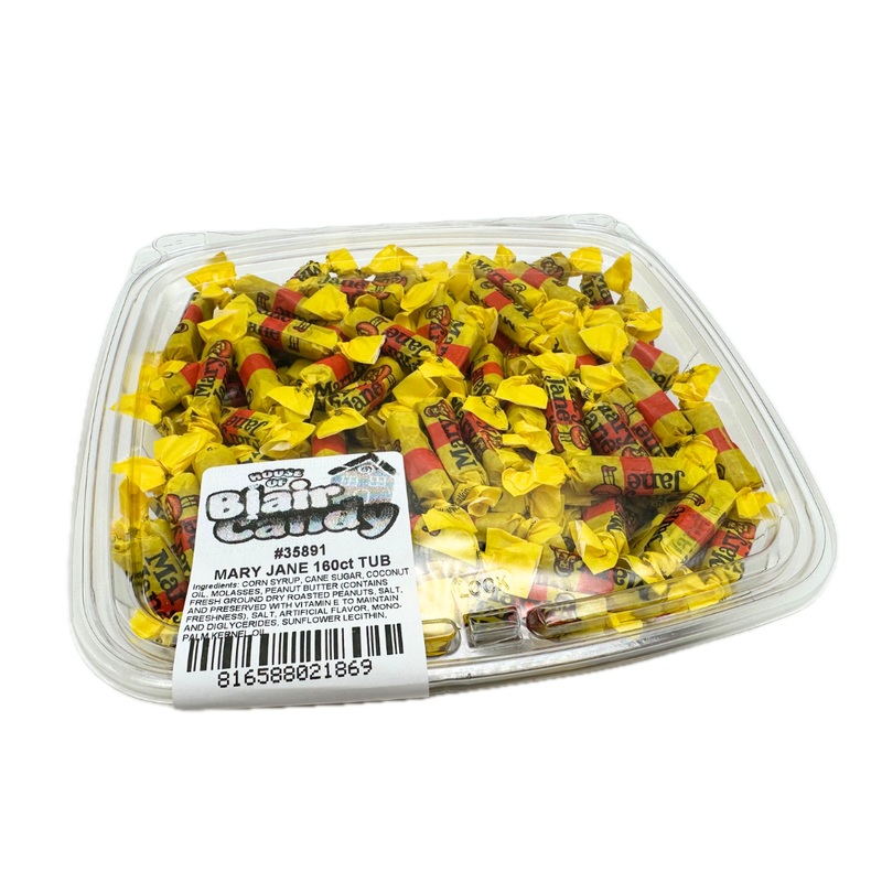 Mary Jane Candies 160 Count Tub