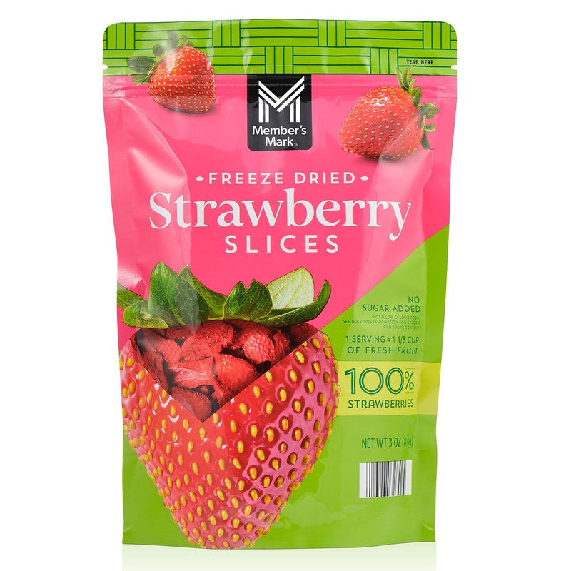 Member’s Mark Freeze Dried Strawberry Slices, 3 oz.