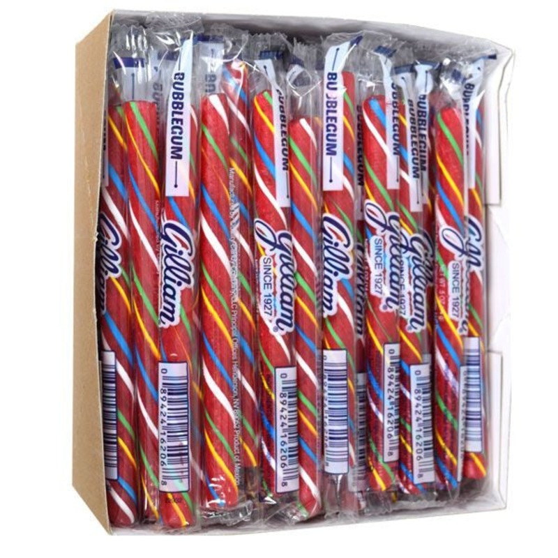 Old Fashion Candy Sticks Bubble Gum 80 Count – Gilliam
