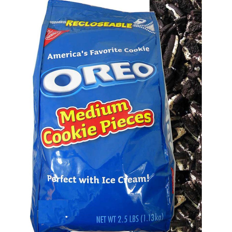 Oreo Cookie Pieces Topping 2.5lb Bag