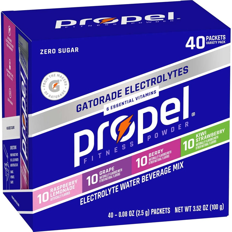 Propel Powder Variety Pack, 0.08 oz., 40 pk.