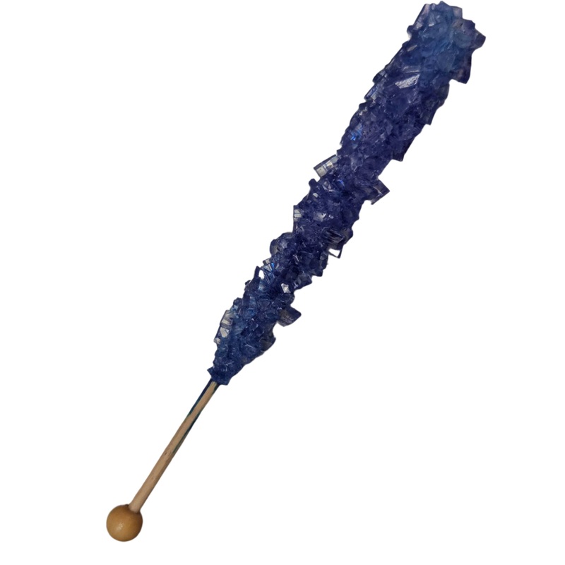 Rock Candy Stick Blue Raspberry