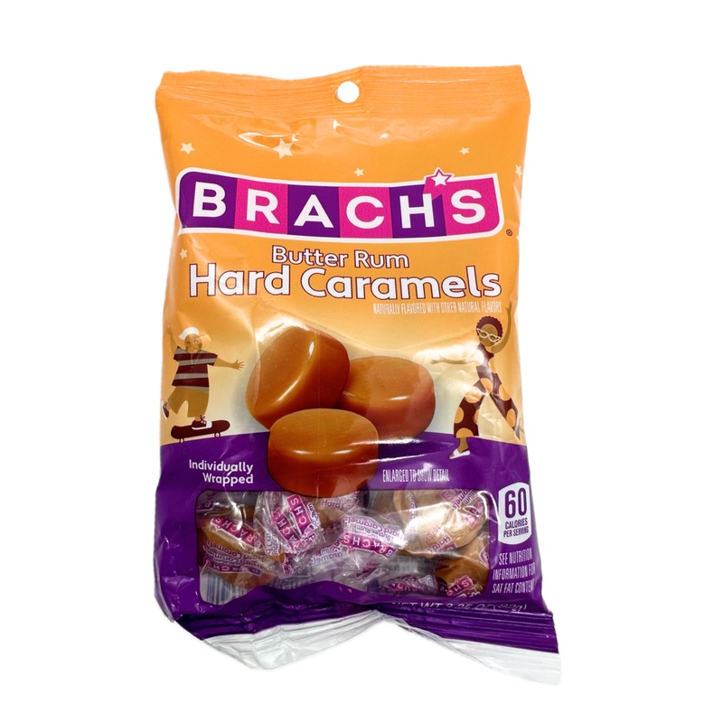 Brach’s Butter Rum Hard Caramels  – 3.25oz