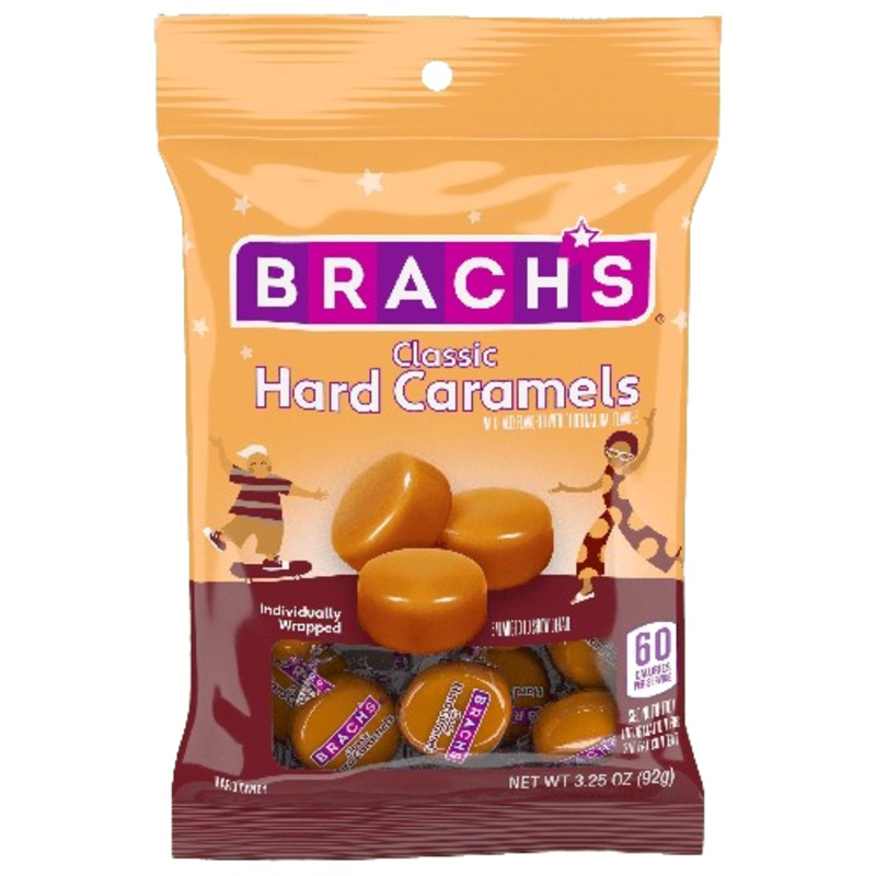 Brach’s Classic Hard Caramels 3.25 oz. Bag