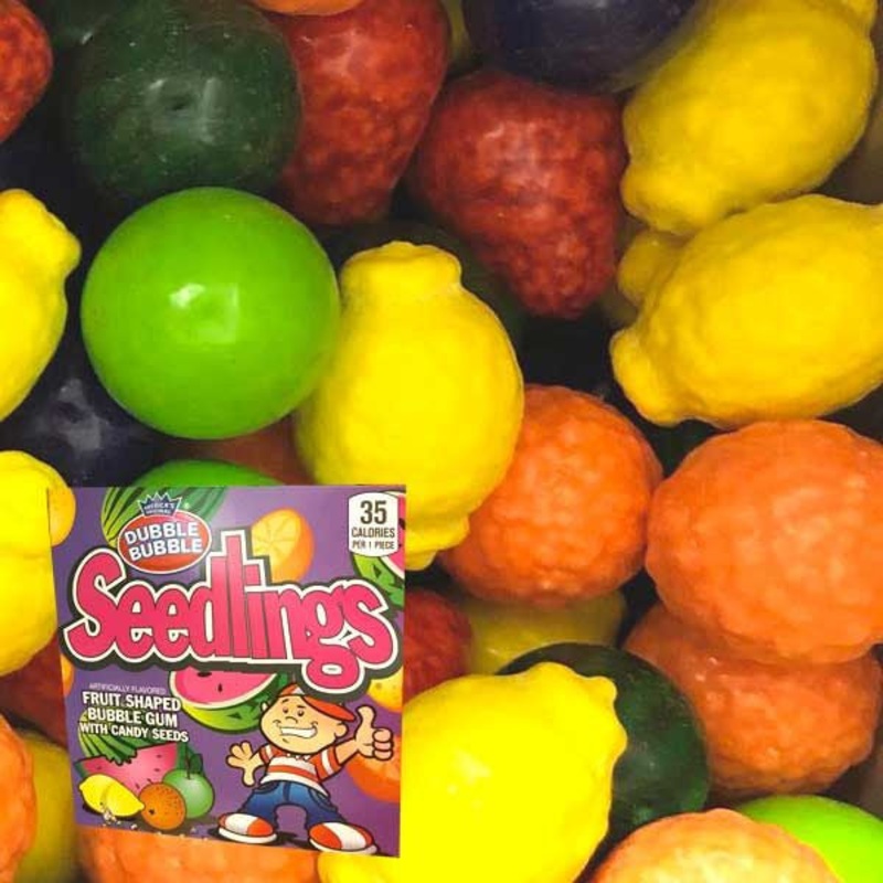 Dubble Bubble Seedlings Gumballs 850 Count Bulk