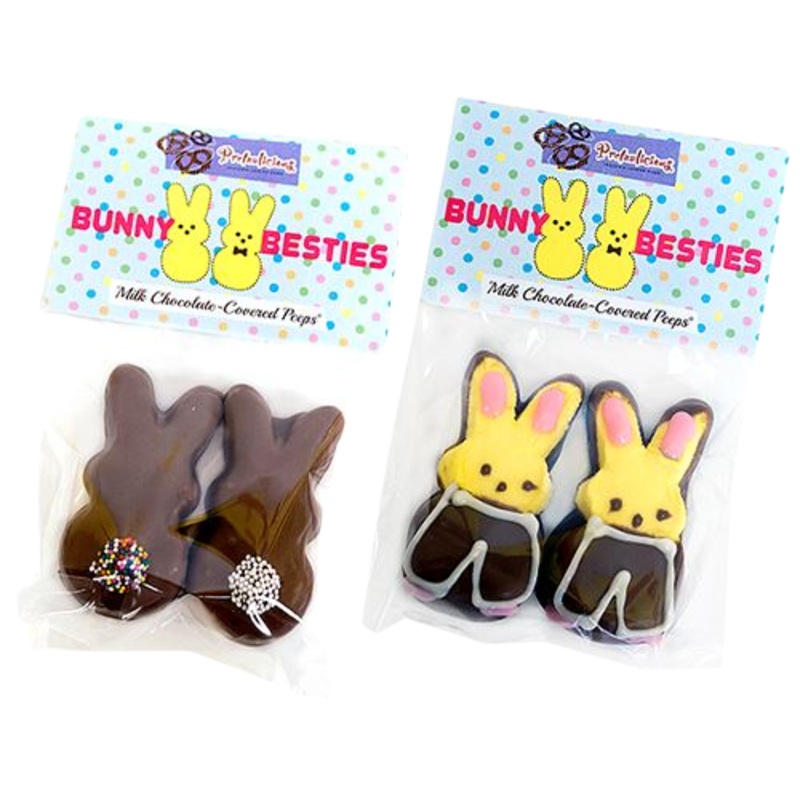 Gourmet Milk Chocolate Covered Peeps Bunny Besties