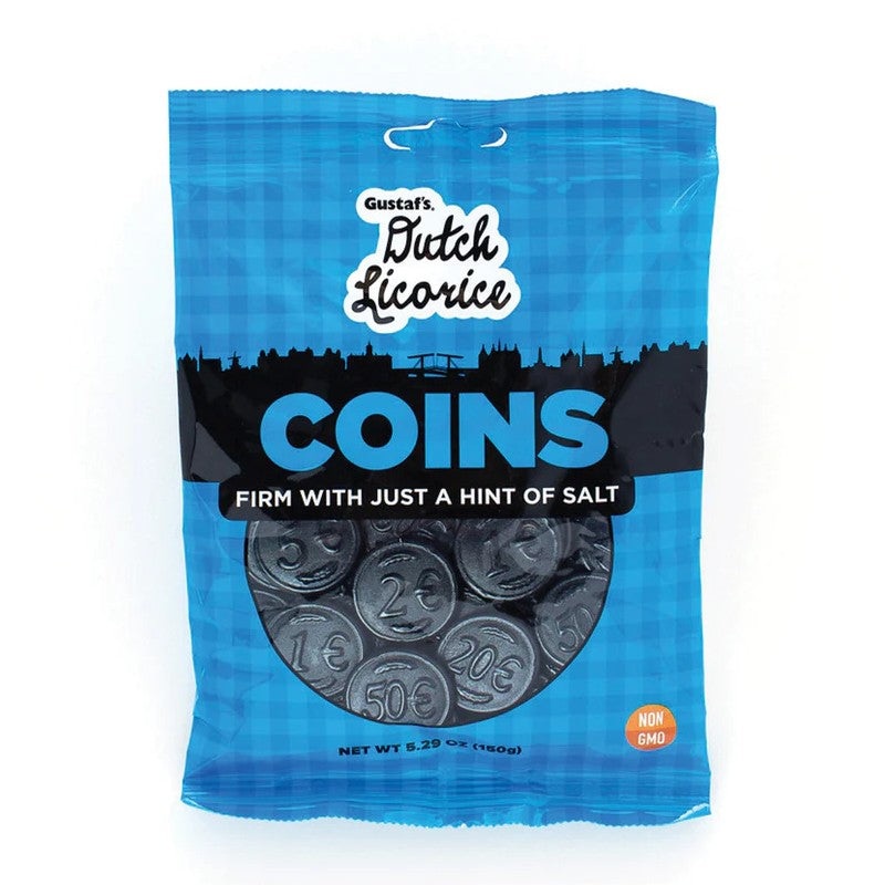 Gustaf’s Dutch Licorice Coins