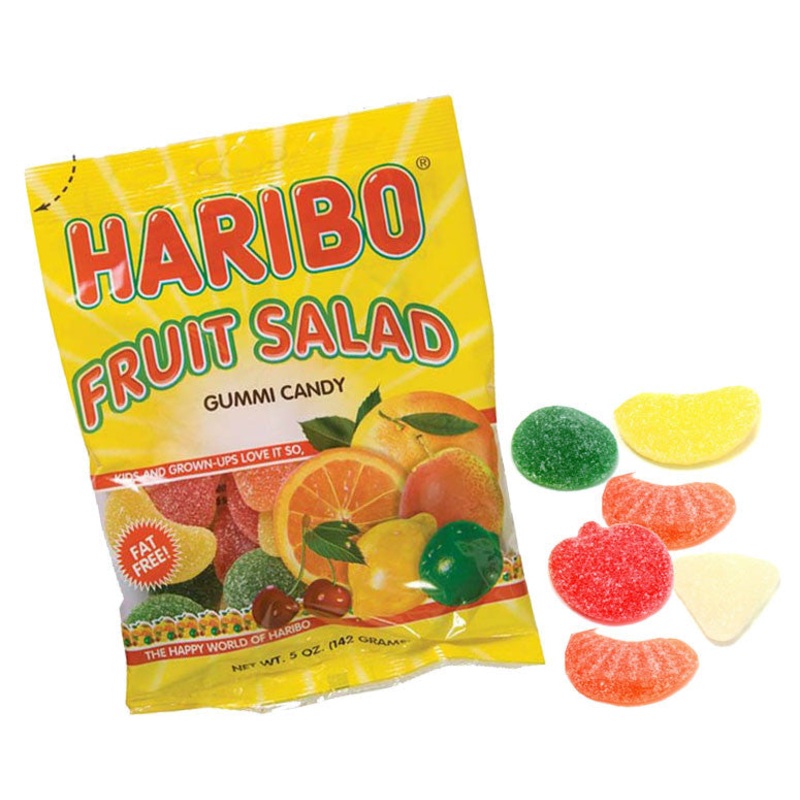 Haribo Fruit Salad Gummies 5oz Bag