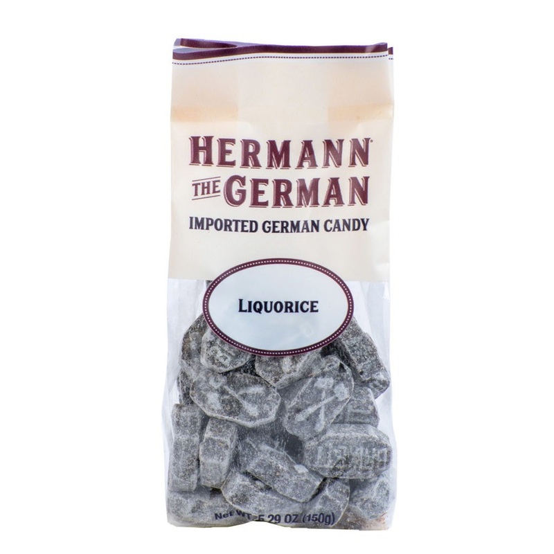 Hermann the German Licorice Drop Candy