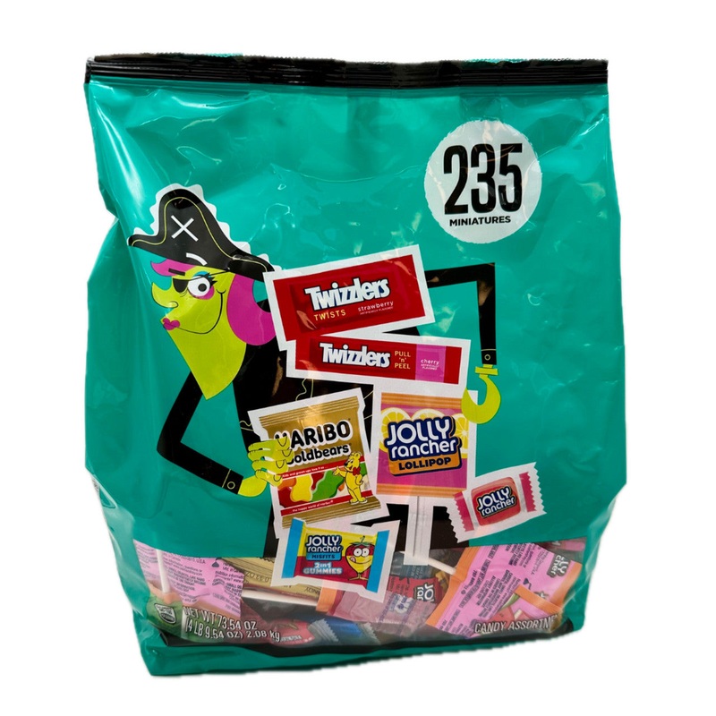 HERSHEY’S 235 Piece Halloween Miniatures Assortment – 73.54oz