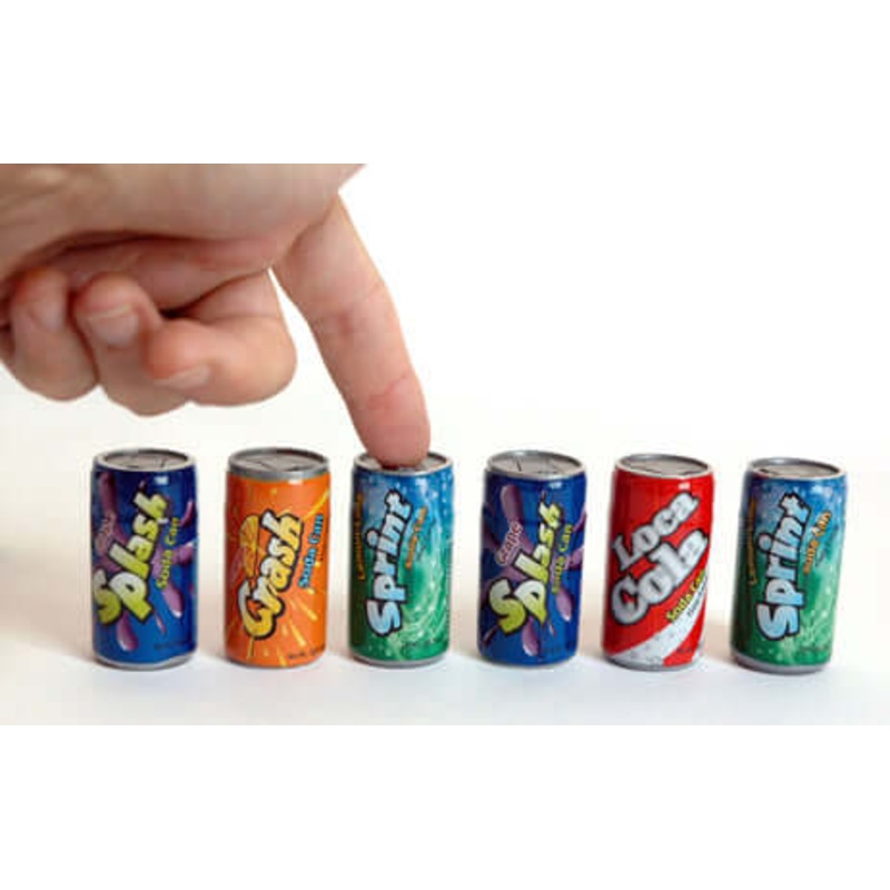 Kidsmania Soda Pop Fizzy Candy 6pk 12ct