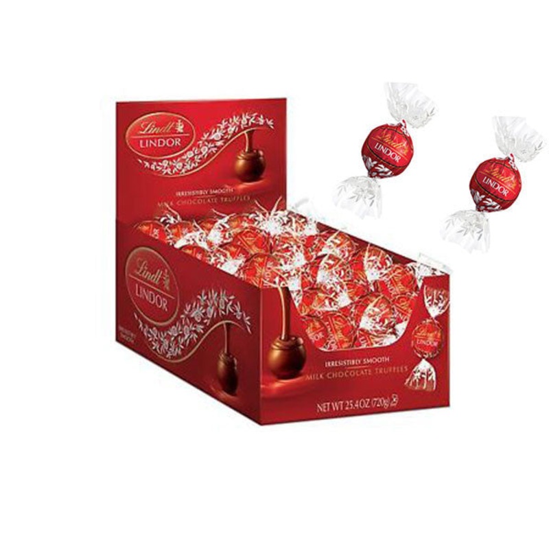 Lindt Lindor Milk Chocolate Truffles – 60ct