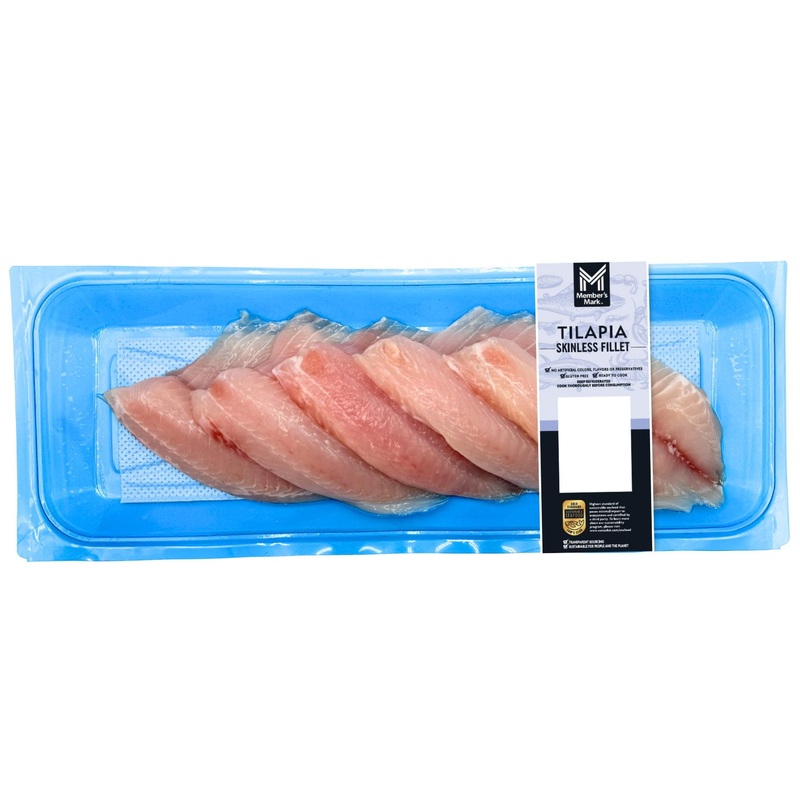 Member’s Mark Farm Raised Tilapia Fillet, priced per pound