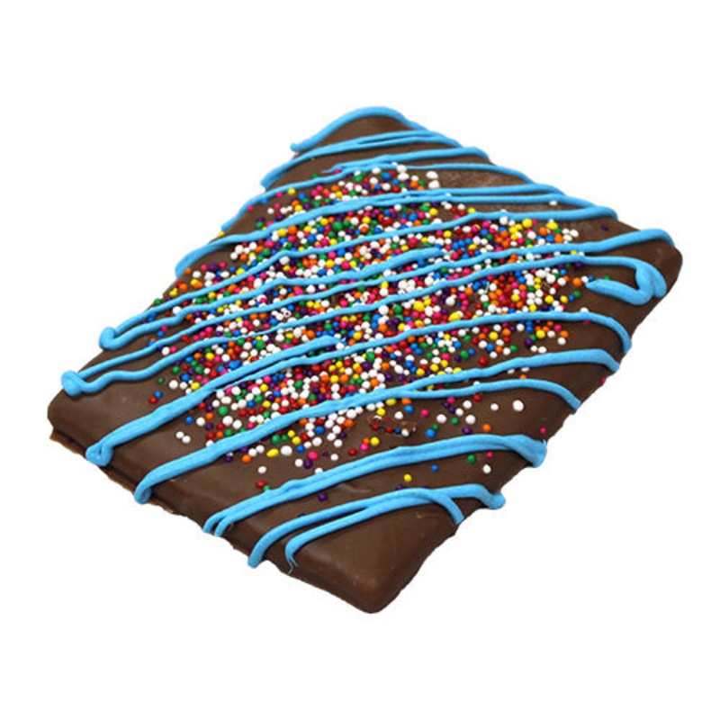 Milk Chocolate Covered Blueberry Fruit Toaster Pastry