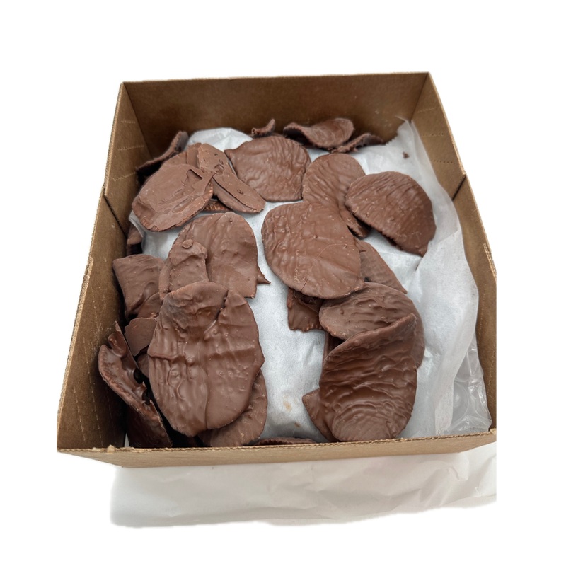 Milk Chocolate Covered Potato Chips – 3lb