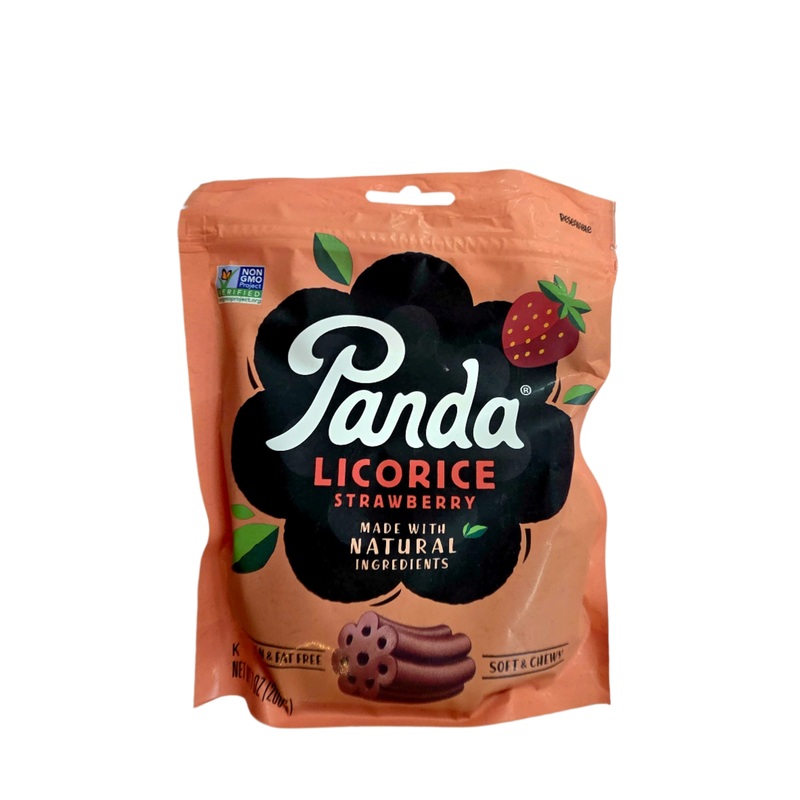 Panda Strawberry Licorice Chews