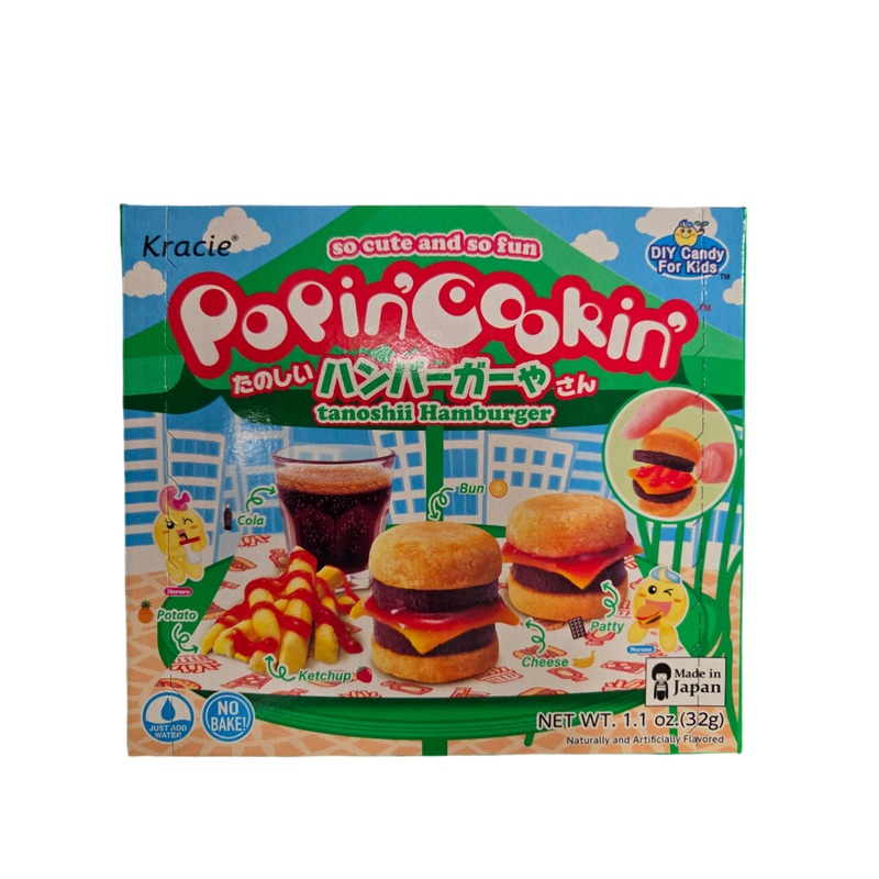 Popin’ Cookin’ Hamburger Shop Candy Kit