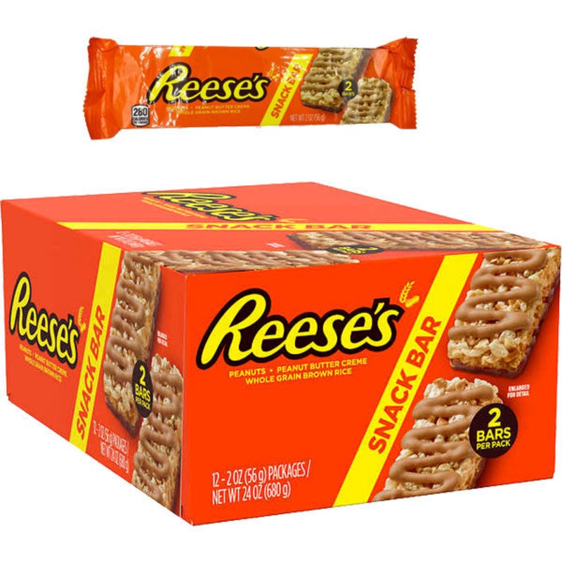 Reese’s Snack Bar Peanut Butter Creme 12 Count